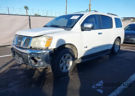 2006 Nissan Armada Le from USA, damaged, VIN 5N1AA08A66N734664